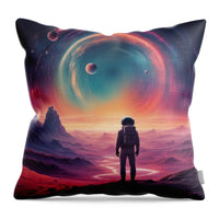 AI art wonders of the universe 19 - Throw Pillow