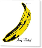 Album Cover The Velvet Underground and Nico 1967 Andy Warhol Banana - Canvas Print