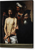 Caravaggio Ecce Homo circa 1605 - Canvas Print