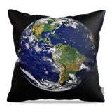 Earth Globe Planet World Space Universe - Throw Pillow