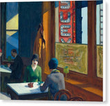 Edward Hopper Chop Suey 1929 - Canvas Print