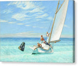 Edward Hopper Ground Swell 1939 - Canvas Print