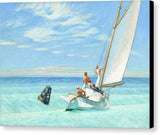 Edward Hopper Ground Swell 1939 - Canvas Print