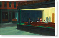 Edward Hopper Nighthawks 1942 - Canvas Print