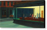 Edward Hopper Nighthawks 1942 - Canvas Print