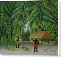 Henri Rousseau Banana Harvest 1907 1910 - Canvas Print