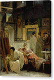 Lawrence Alma Tadema A Picture Gallery - Canvas Print