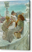 Lawrence Alma Tadema Fortunes Favourite - Canvas Print