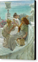 Lawrence Alma Tadema Fortunes Favourite - Canvas Print