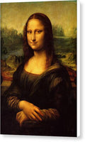 Leonardo da Vinci Mona Lisa - Canvas Print