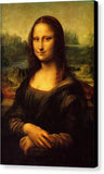 Leonardo da Vinci Mona Lisa - Canvas Print