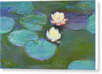 Nympheas 1897 Claude Monet - Canvas Print