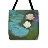 Nympheas 1897 Claude Monet - Tote Bag