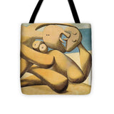 Pablo Picasso 1881 1973  Figures by the Sea The Kiss 1931 - Tote Bag