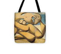 Pablo Picasso 1881 1973  Figures by the Sea The Kiss 1931 - Tote Bag