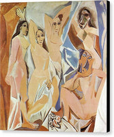 Pablo Picasso 1881 1973  Les Demoiselles d'Avignon 1907 - Canvas Print