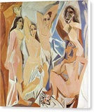 Pablo Picasso 1881 1973  Les Demoiselles d'Avignon 1907 - Canvas Print