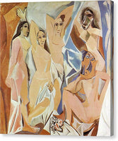 Pablo Picasso 1881 1973  Les Demoiselles d'Avignon 1907 - Canvas Print