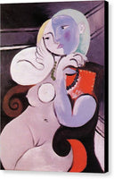 Pablo Picasso 1881 1973  Nude Woman in a Red Armchair 1932 - Canvas Print