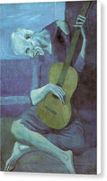 Pablo Picasso 1881 1973  The Old Guitarist 1903 - Canvas Print