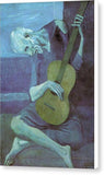 Pablo Picasso 1881 1973  The Old Guitarist 1903 - Canvas Print