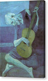 Pablo Picasso 1881 1973  The Old Guitarist 1903 - Canvas Print