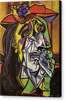 Pablo Picasso 1881 1973  Weeping Woman 1937 - Canvas Print