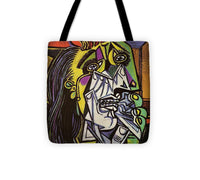 Pablo Picasso 1881 1973  Weeping Woman 1937 - Tote Bag