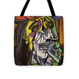 Pablo Picasso 1881 1973  Weeping Woman 1937 - Tote Bag