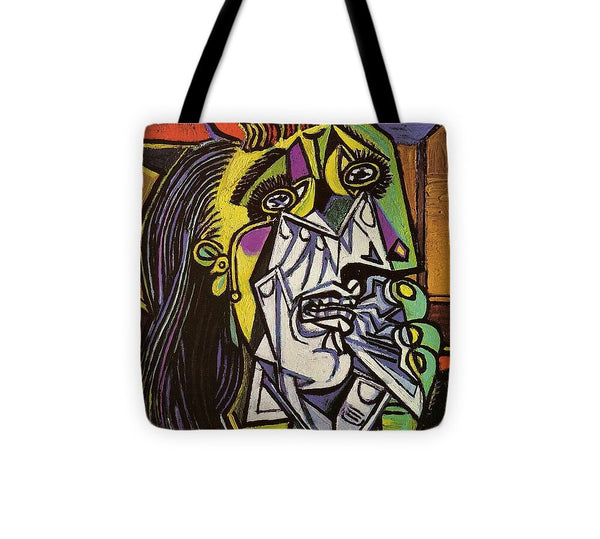 Pablo Picasso 1881 1973  Weeping Woman 1937 - Tote Bag