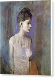 Pablo Picasso 1881 1973  Woman in a Chemise 1905 - Canvas Print