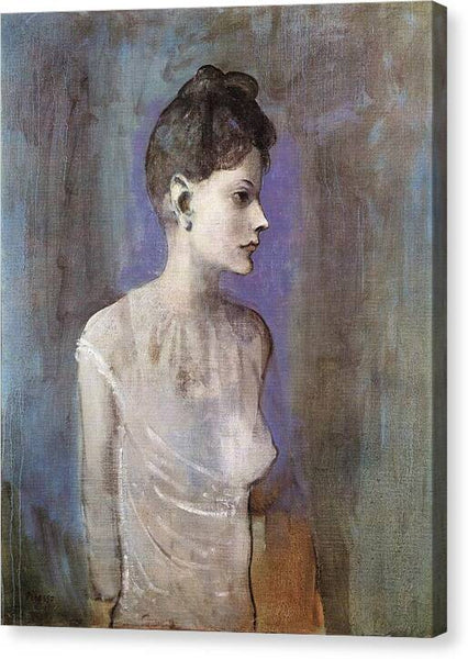 Pablo Picasso 1881 1973  Woman in a Chemise 1905 - Canvas Print