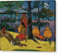 Paul Gauguin Te Arii Vahine  La Femme Aux Mangos II - Canvas Print