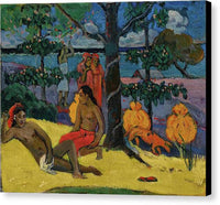 Paul Gauguin Te Arii Vahine  La Femme Aux Mangos II - Canvas Print