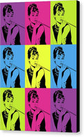 Pop Art Audrey Hepburn - Canvas Print