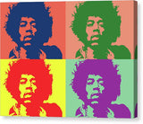 Pop Art Jimi Hendrix - Canvas Print