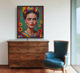 AI Art Pop Art Superstars Frida Kahlo 2