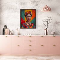 AI Art Pop Art Superstars Frida Kahlo 4