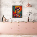 AI Art Pop Art Superstars Frida Kahlo 4