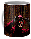 Red Matrix Matrix Matrix Code Red Hoodie Mask - Mug