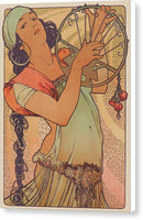 Salome ca 1897 Alphonse Mucha - Canvas Print