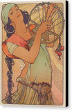 Salome ca 1897 Alphonse Mucha - Canvas Print