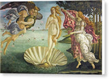 Sandro Botticelli Birth Of Venus 1485 - Canvas Print