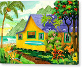 Surf Cabin - Canvas Print