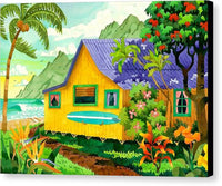 Surf Cabin - Canvas Print