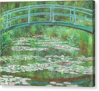 The Japanese Footbridge 1899 Claude Monet - Canvas Print