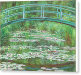 The Japanese Footbridge 1899 Claude Monet - Canvas Print