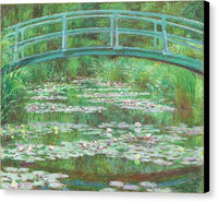 The Japanese Footbridge 1899 Claude Monet - Canvas Print