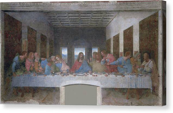 The Last Supper original mural painting - Canvas Print