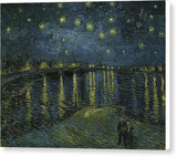 van Gogh Starry Night 1888 - Canvas Print